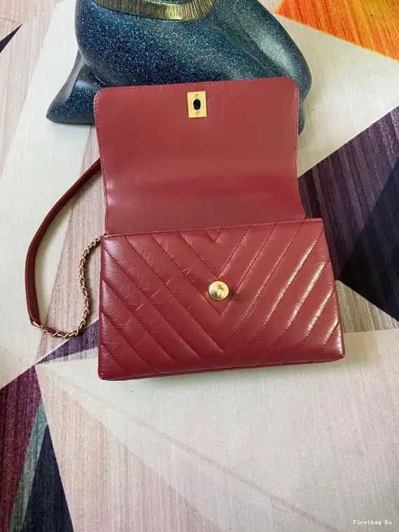 First Bag Ru COCO CHANEL HANDLE BAG 0514